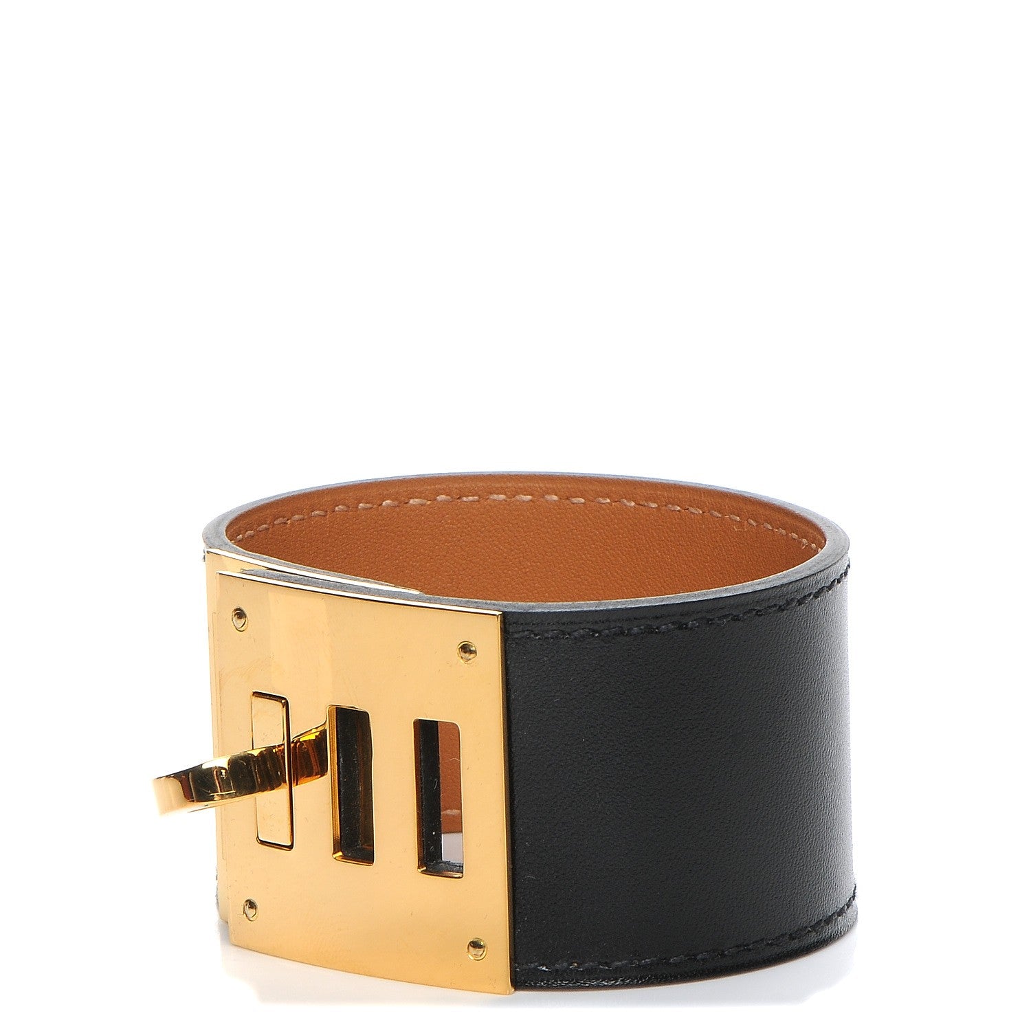 Hermes Box Kelly Dog Bracelet Black 1 of 7