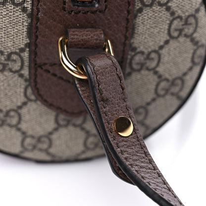 Gucci GG Supreme Monogram Web Small Ophidia Boston Bag Beige New Acero 11 of 12