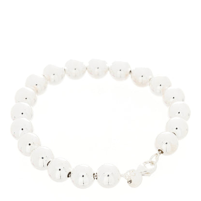 Tiffany Sterling Silver 10mm HardWear Ball Bracelet 2 of 5