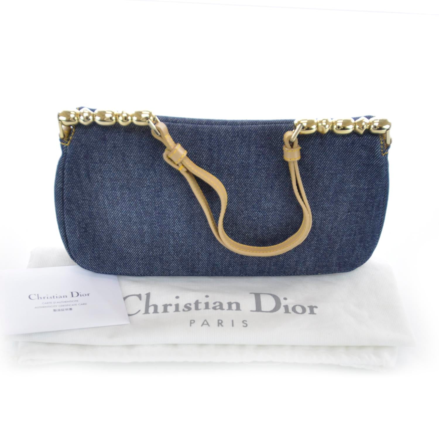 Christian Dior Denim Malice Shoulder Bag 3 of 10