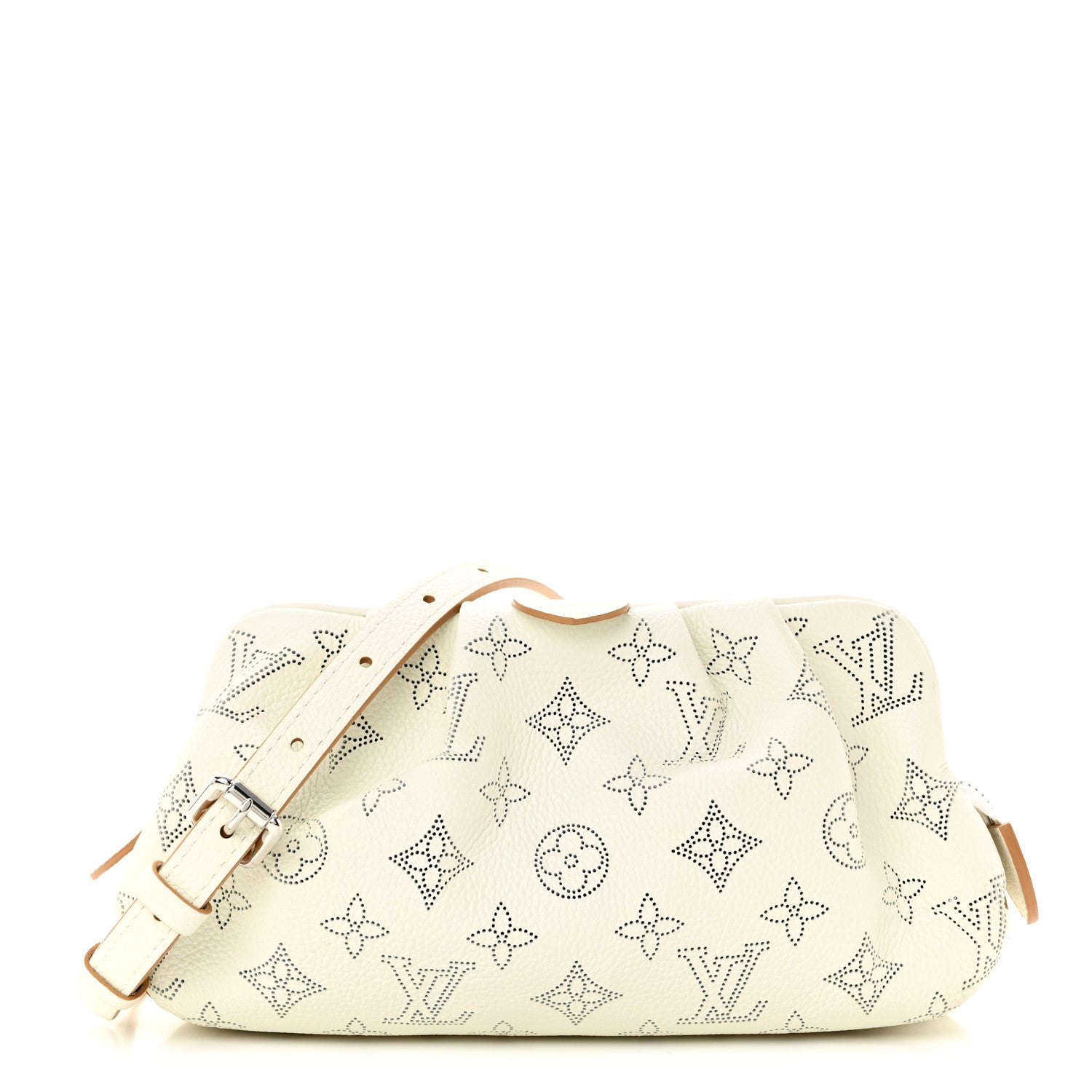 Louis Vuitton Mahina Scala Mini Pouch Snow White Arizona 1 of 9