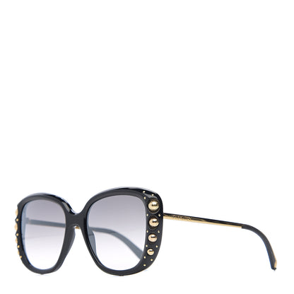 Louis Vuitton Oversized Studded Sunglasses Z1126W Black 1 of 10