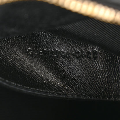 Saint Laurent Lambskin Monogram Small Sade Tube Bag Black 7 of 10