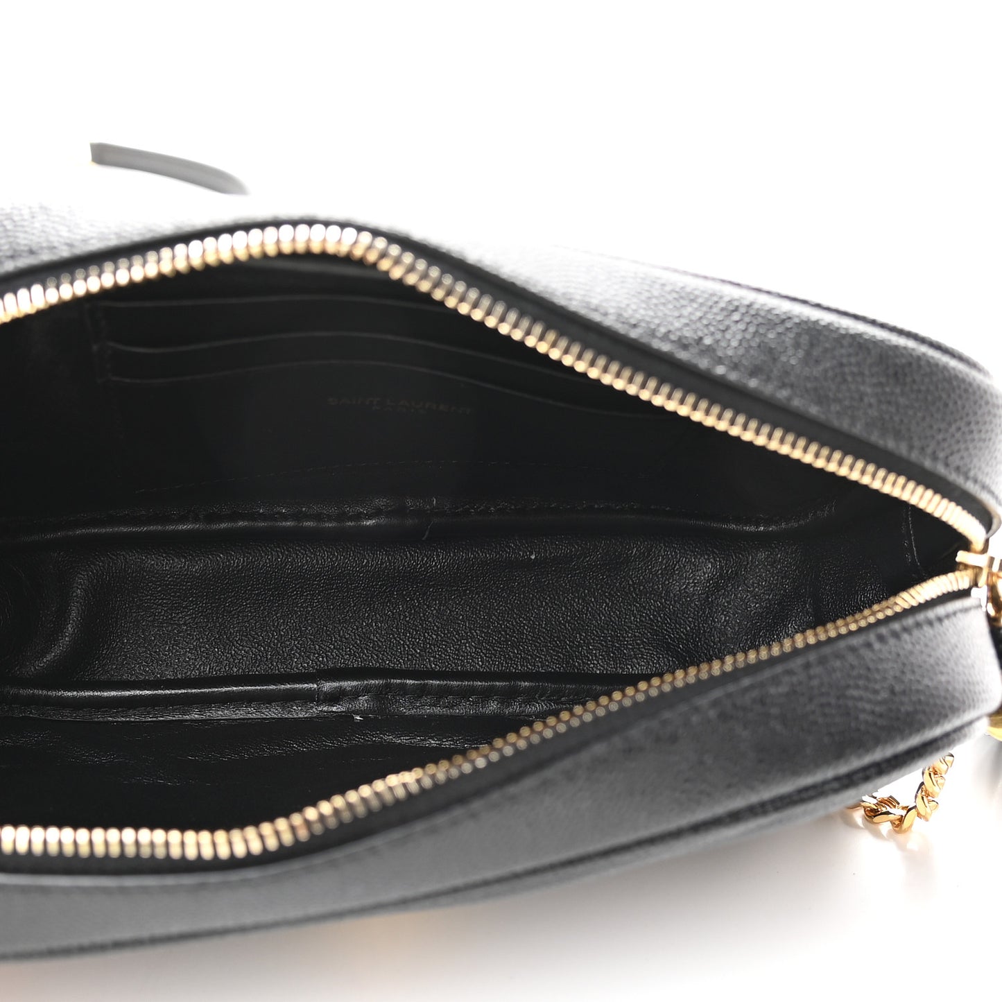 Grain De Poudre Matelasse Monogram Mini Lou Camera Bag Black