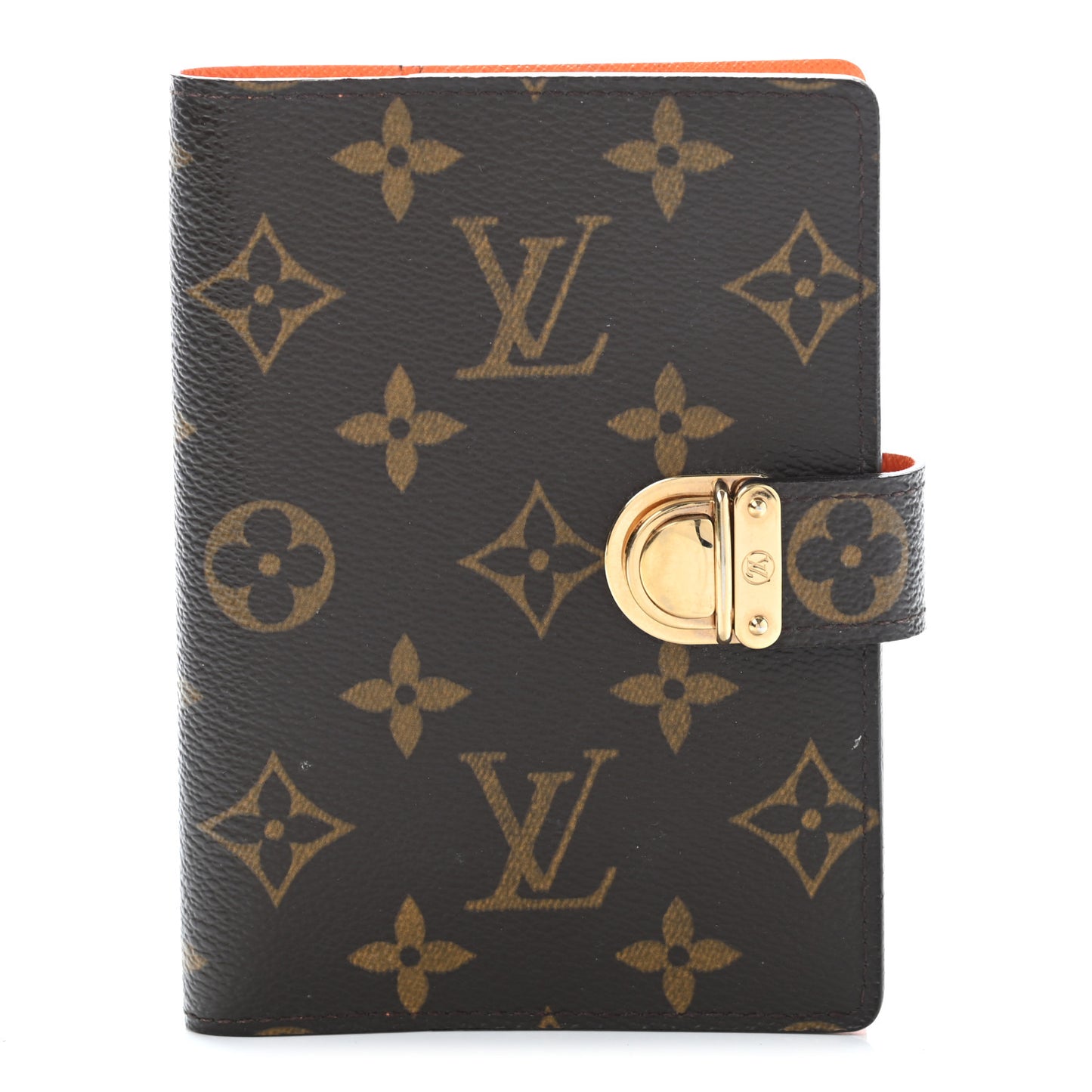 Monogram Koala Small Ring Agenda PM Orange