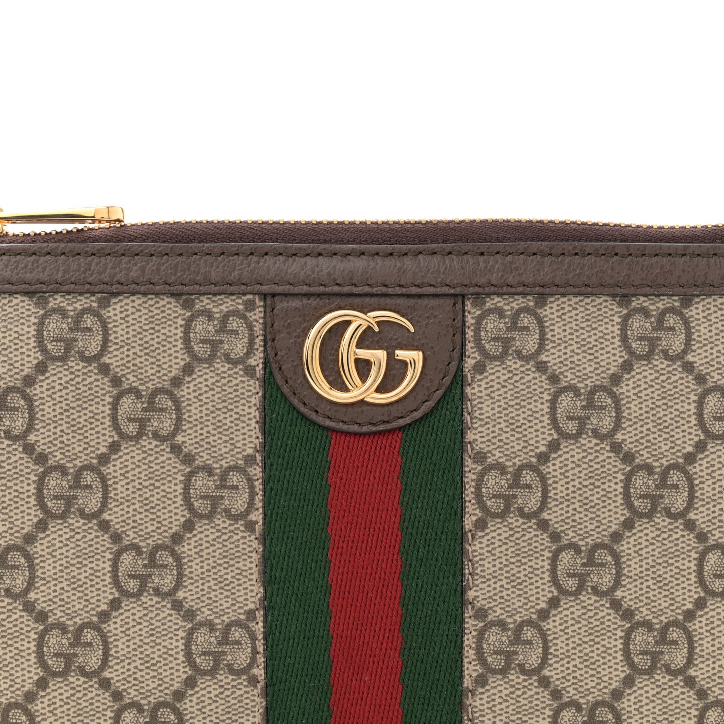 GG Supreme Monogram Web Ophidia Utility Belt Bag 85 34 Beige Ebony New Acero
