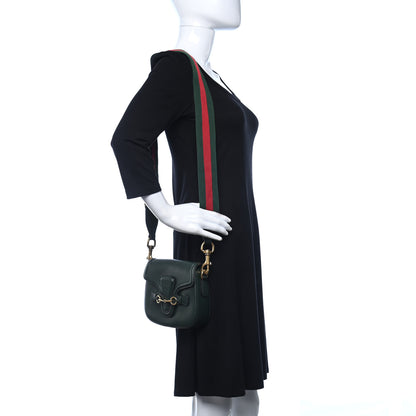 Gucci Calfskin Small Lady Web Shoulder Bag Green 2 of 11