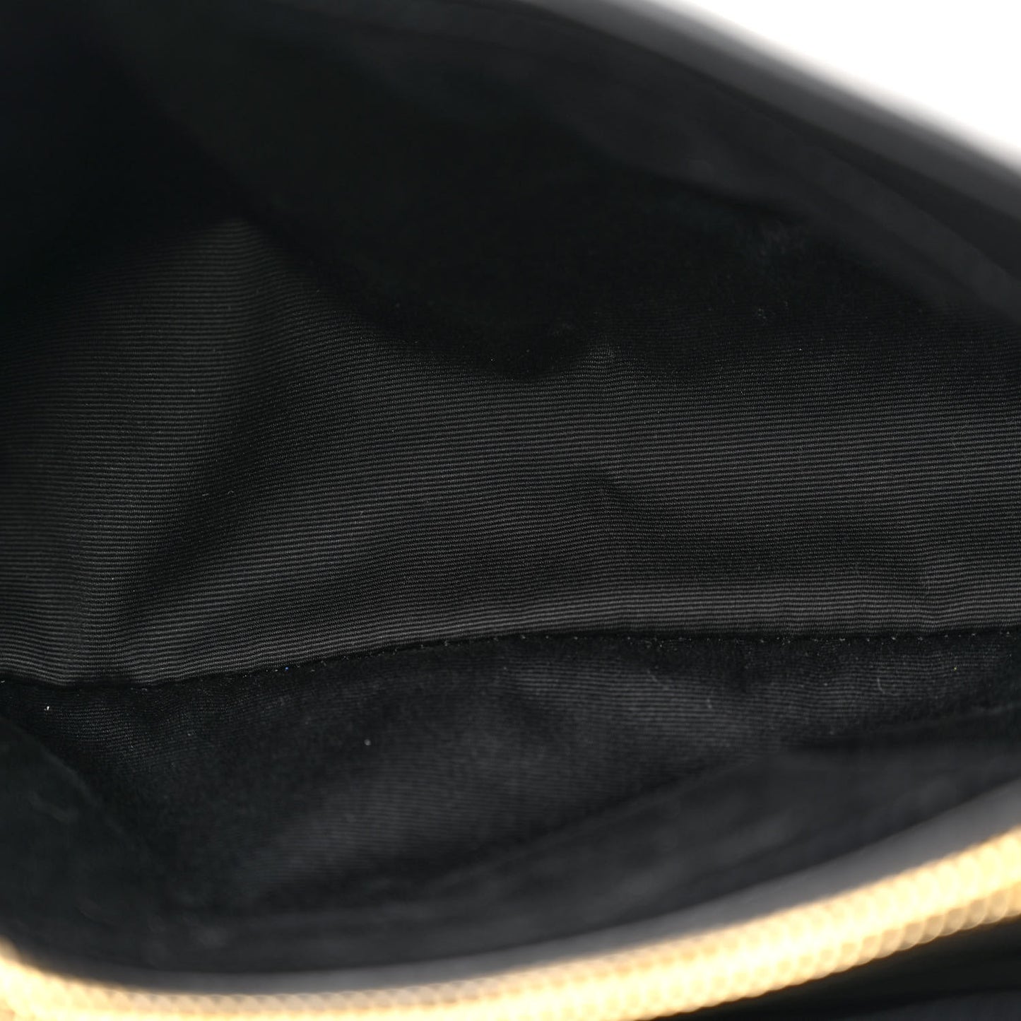 Calfskin Y Quilted Monogram Small Loulou Chain Satchel Black