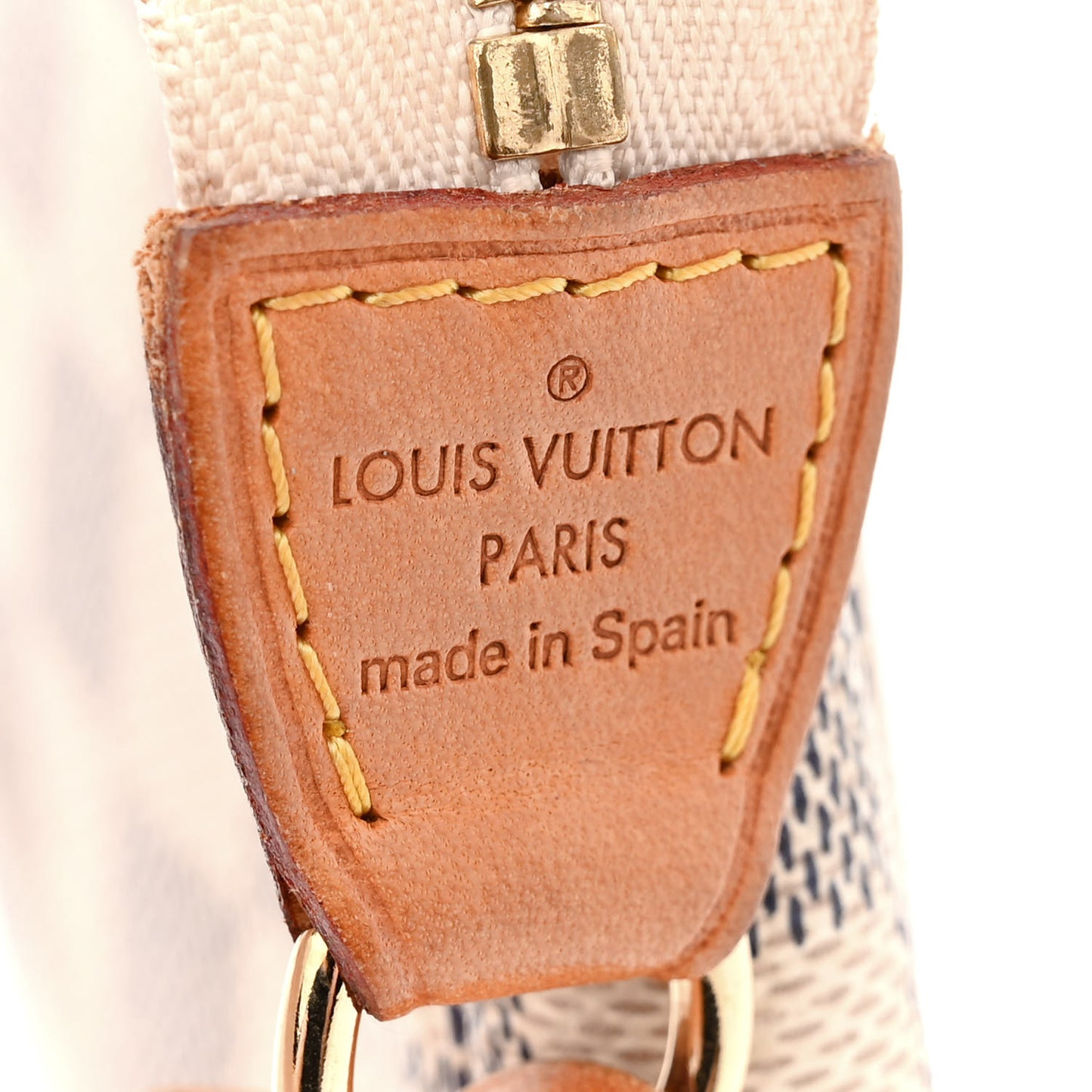 LOUIS VUITTON Damier Azur Pochette Accessories