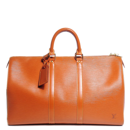 Louis Vuitton Epi Keepall 50 Cipango 1 of 6