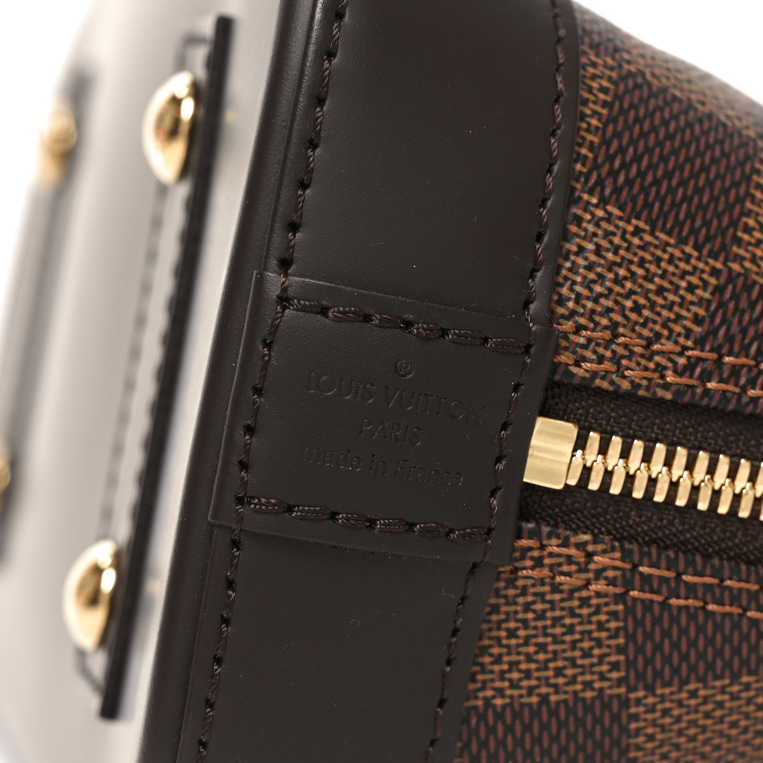 Louis Vuitton Damier Ebene Alma BB 5 of 8