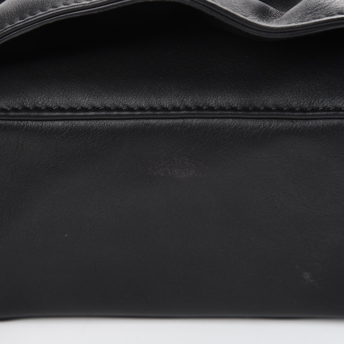 Smooth Calfskin Mini Bloomy Crossbody Bag Black