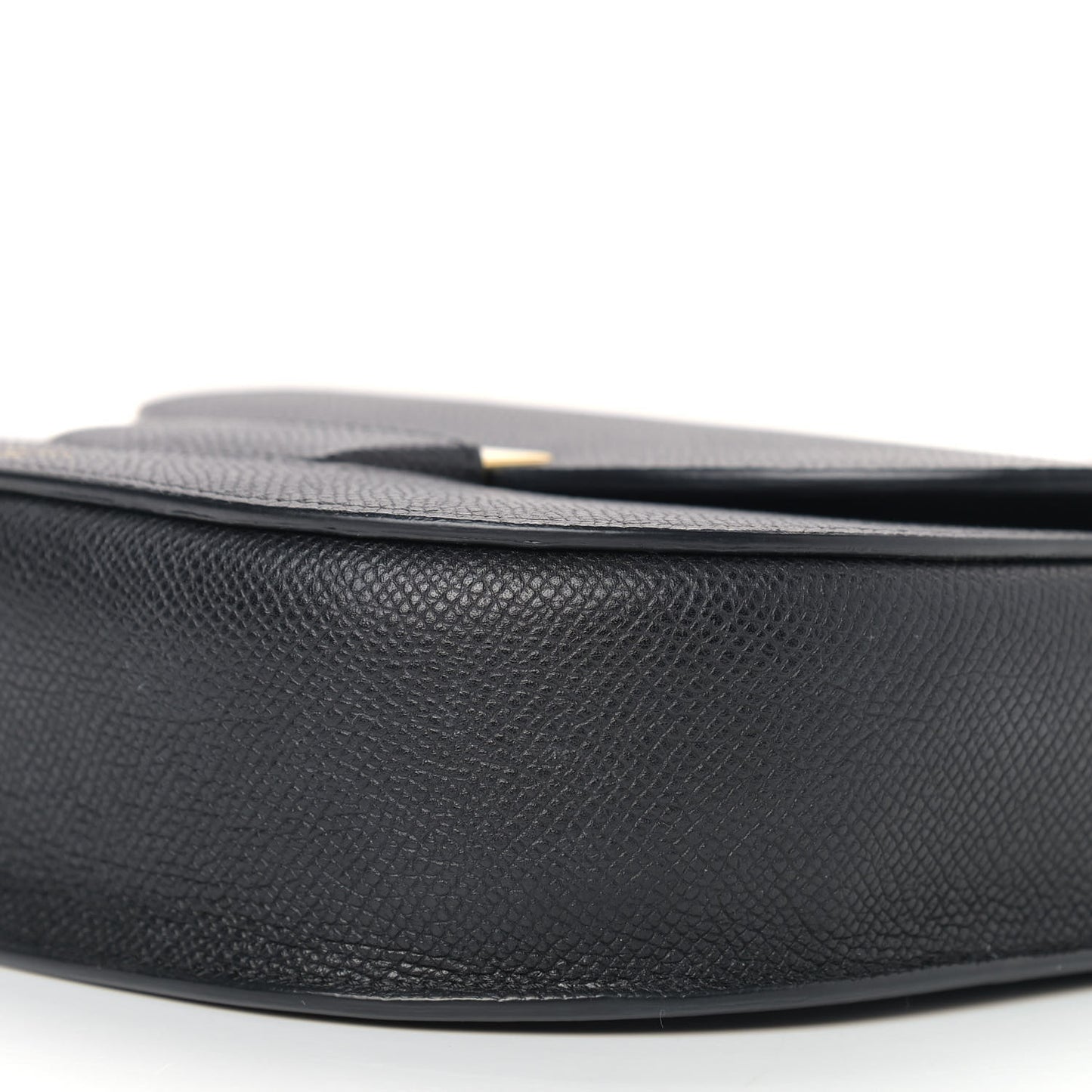 Grained Calfskin Small Trotteur Black