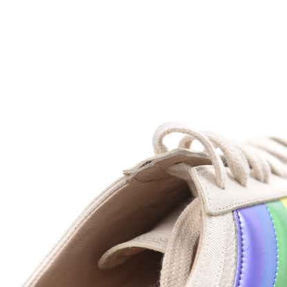 Gucci Calfskin Crystal Rainbow Womens Falacer Sneakers 36 White 11 of 11