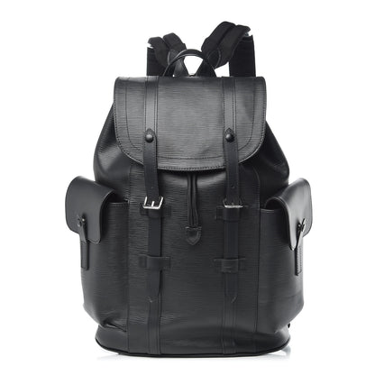Louis Vuitton Epi Christopher Backpack PM Black 1 of 19