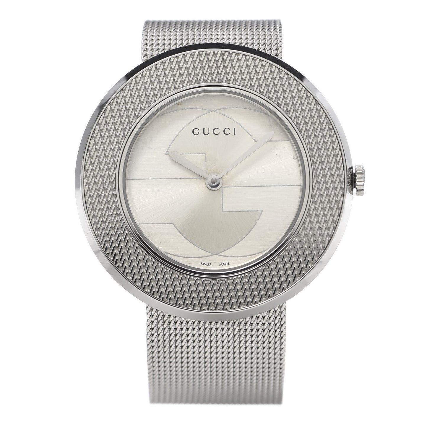 Stainless Steel 36mm U-Play Mesh Quartz Watch