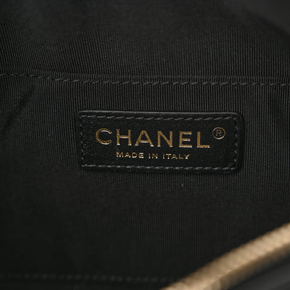 Chanel Lambskin Quilted Waist Bag Fanny Pack Black 6 of 11