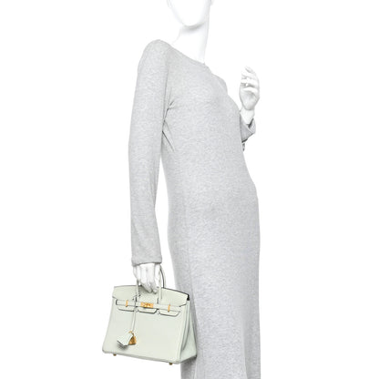 Hermes Togo Birkin 25 Gris Neve 2 of 11