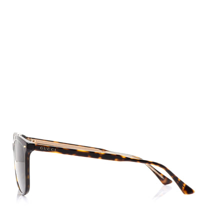 Gucci Acetate Square Frame Sunglasses GG0196SK Tortoise 3 of 7