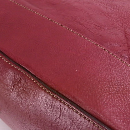 Chloe Calfskin Edith Dome Bowler Red 7 of 10