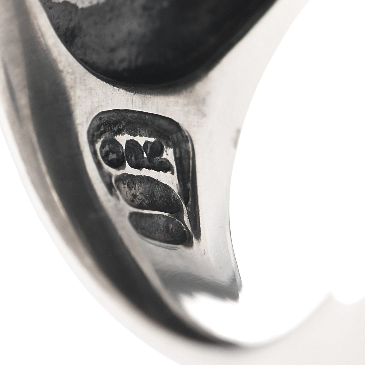 Sterling Silver Diamond Black Onyx 20mm Albion Statement Ring 54 7