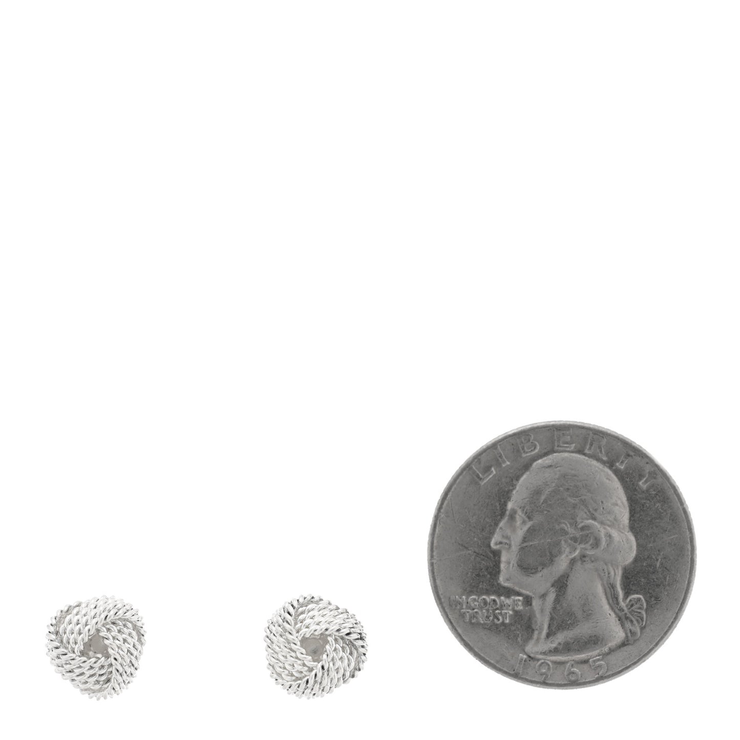 Sterling Silver Twist Knot Earrings