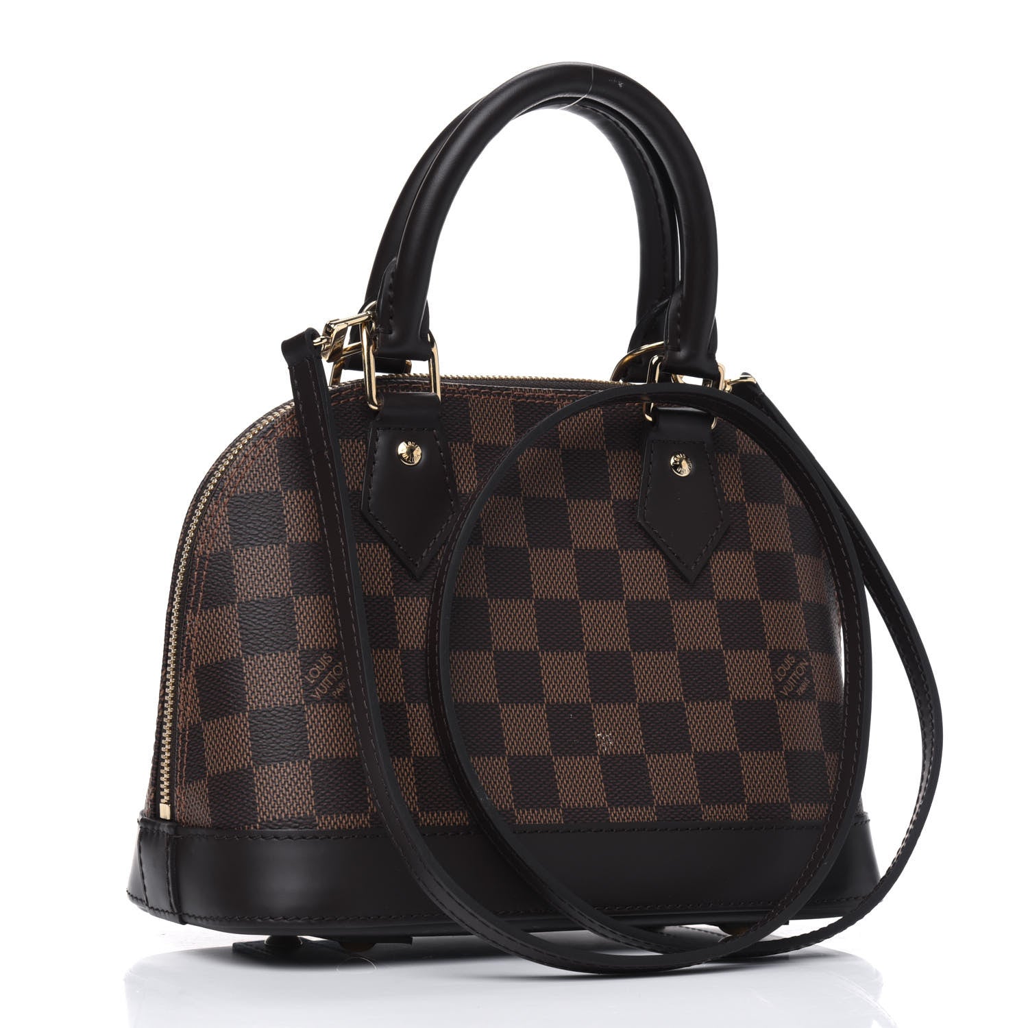 Louis Vuitton Damier Ebene Alma BB 2 of 7