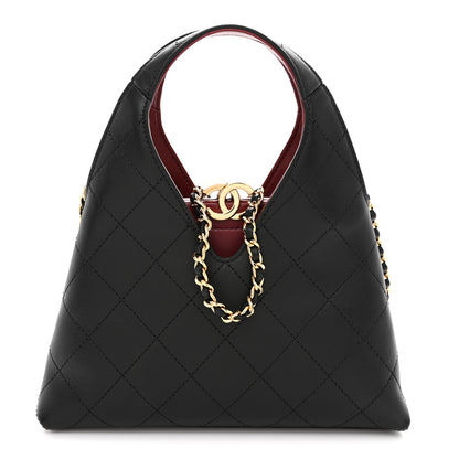 Chanel Calfskin Chic Lady Small Shopping Tote Black 1 of 10