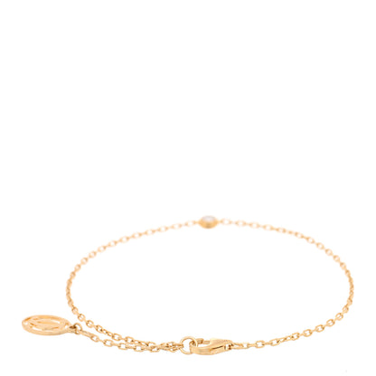 Cartier 18K Yellow Gold Diamond SM D'Amour Bracelet 2 of 3