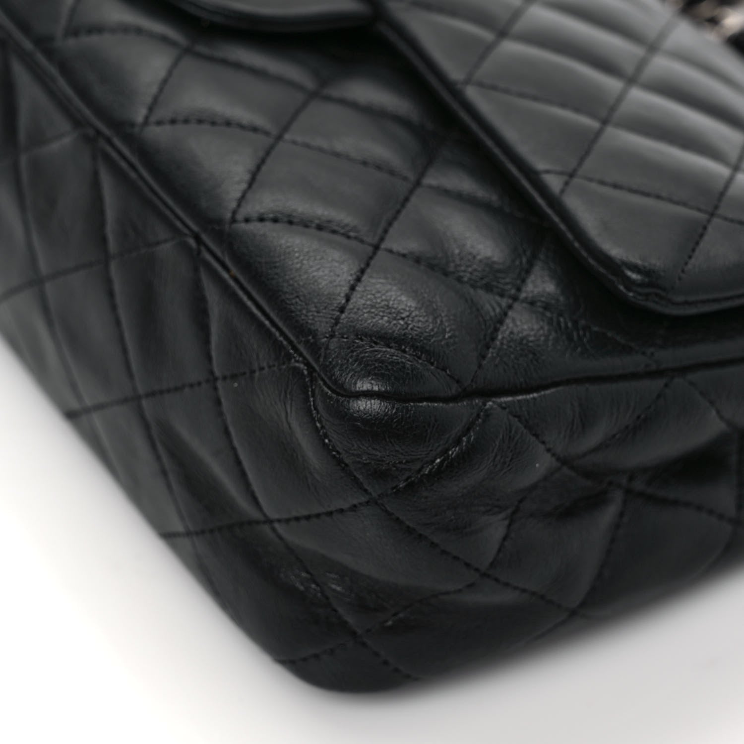 Chanel Lambskin Quilted Medium Hybrid Reissue Flap Black 11 of 14