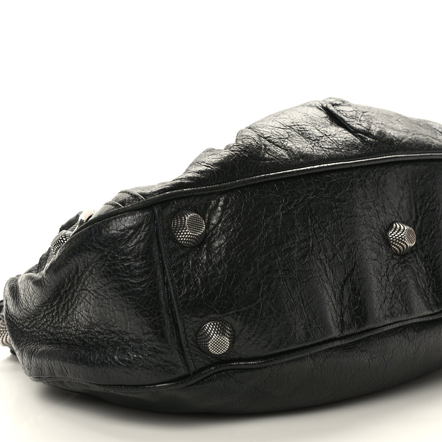 Balenciaga Agneau Arena Small Le Cagole Shoulder Bag Black 8 of 13