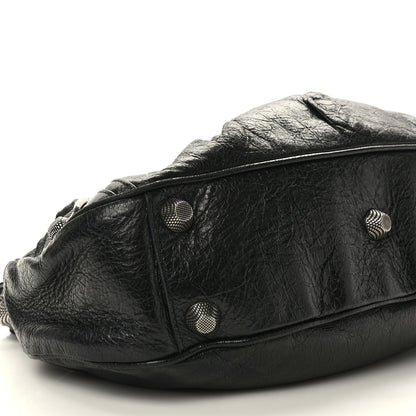 Balenciaga Agneau Arena Small Le Cagole Shoulder Bag Black 8 of 13