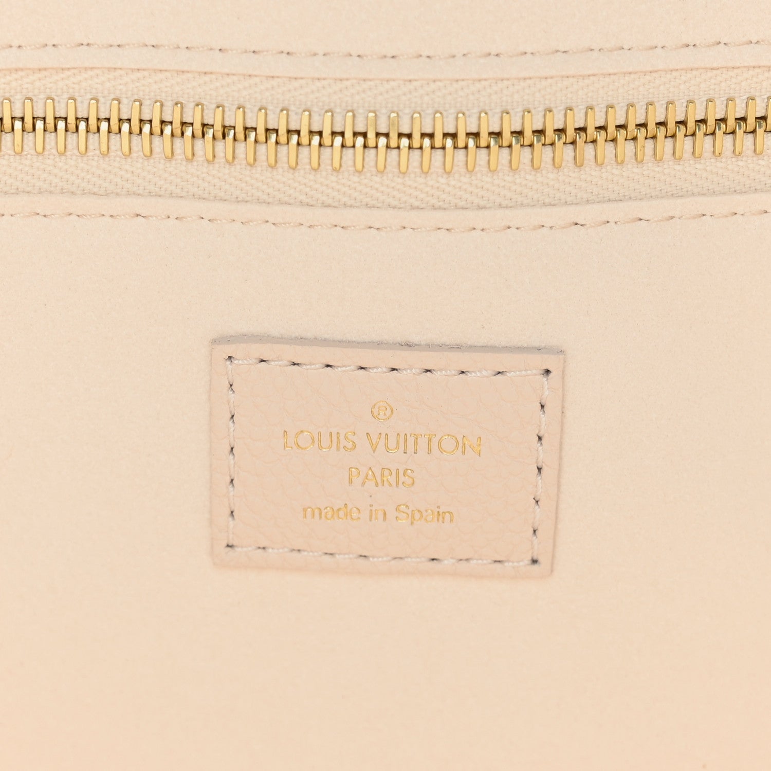 Louis Vuitton Empreinte Monogram Giant Neverfull MM Degrade Neutral 7 of 9