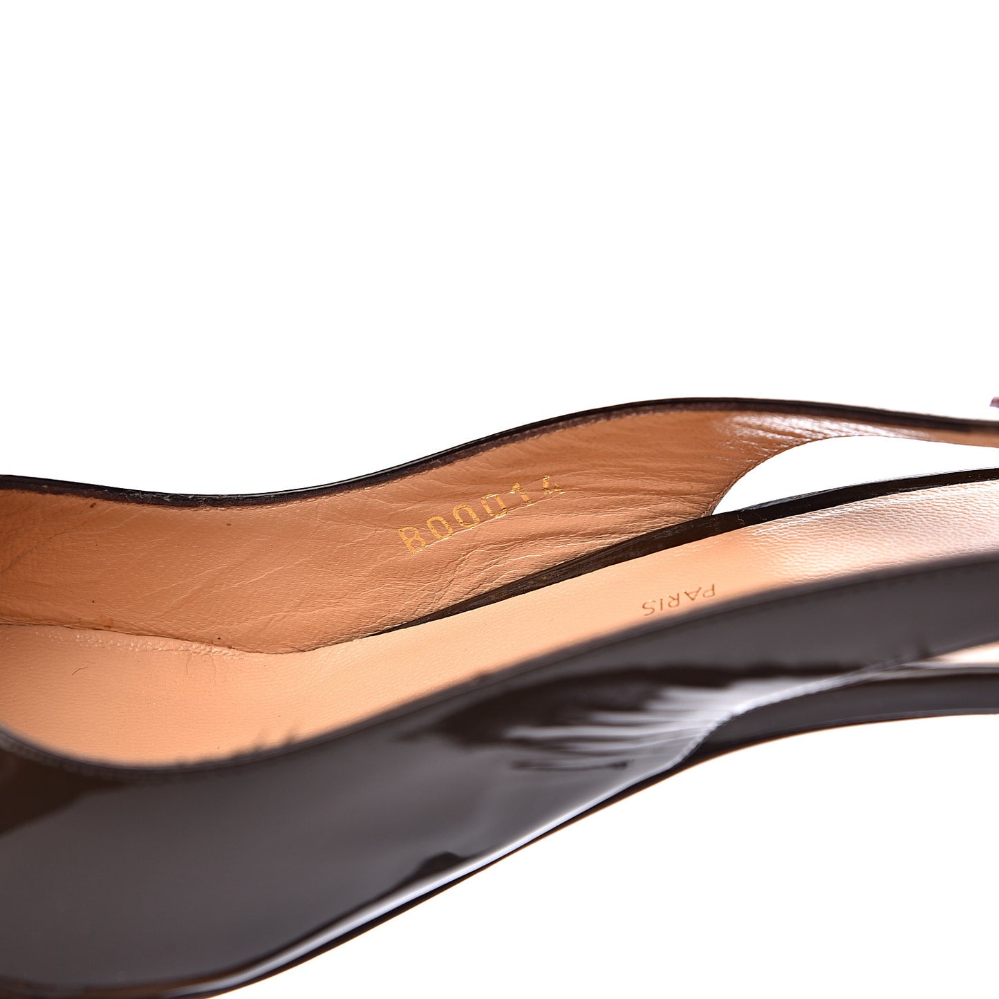 Patent Gina Pumps 39 Brown