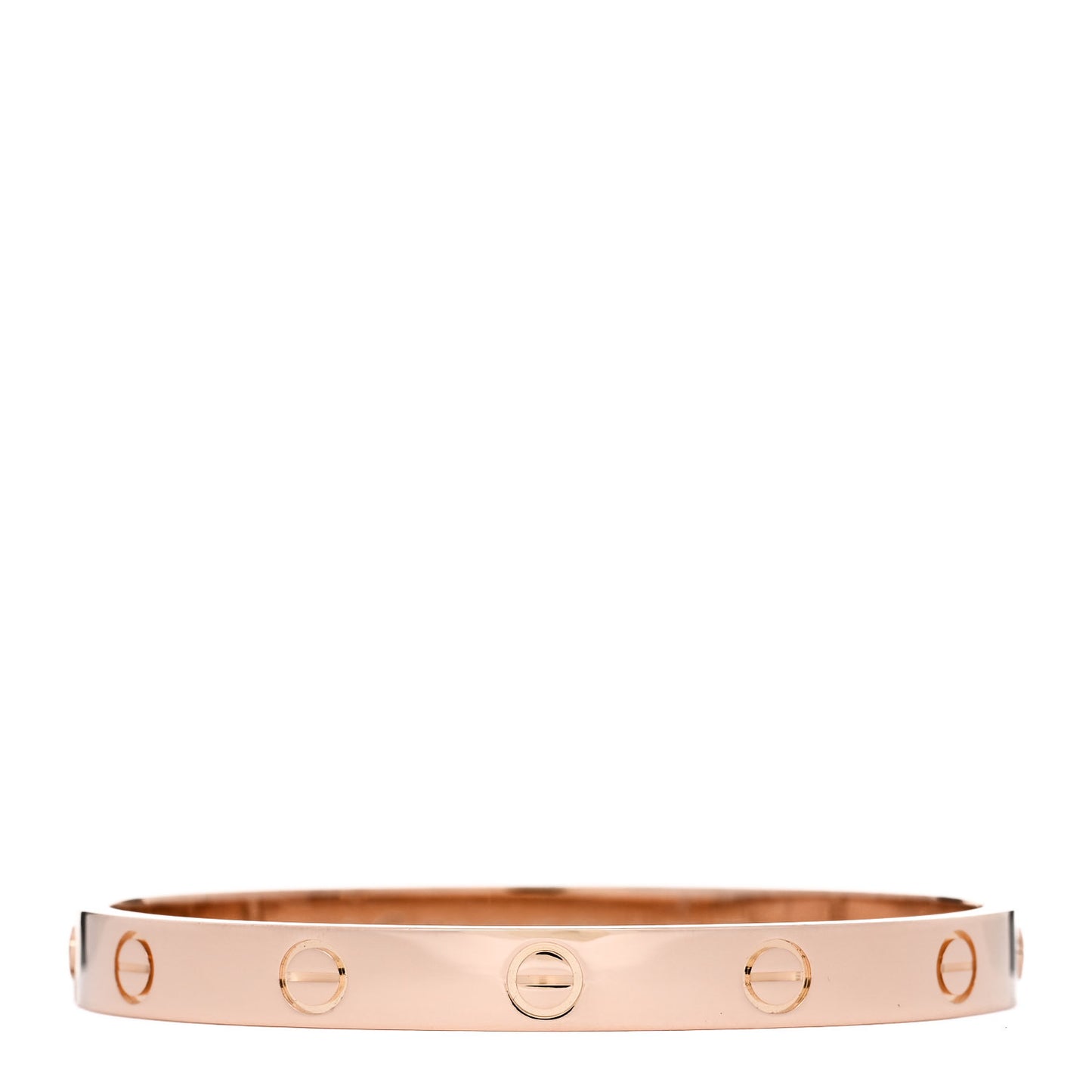 18K Pink Gold LOVE Bracelet 16