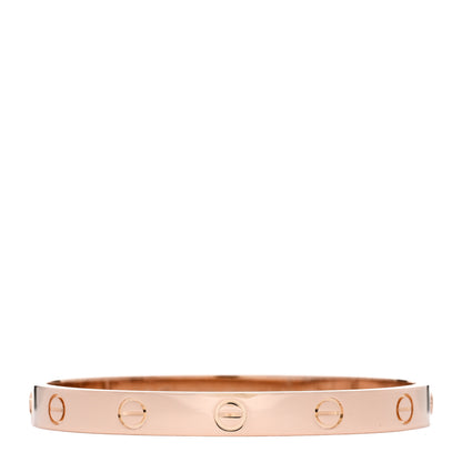 Cartier 18K Pink Gold LOVE Bracelet 16 1 of 7