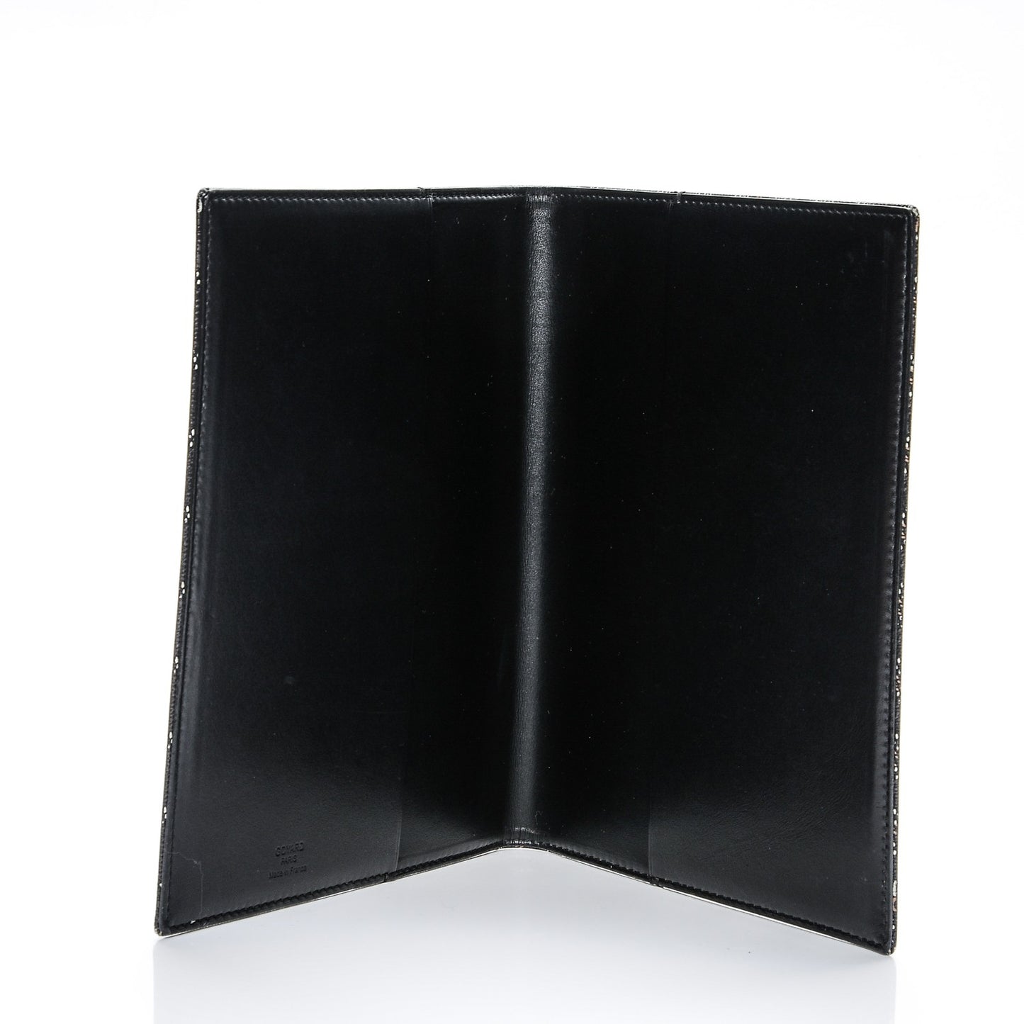 Goyardine Agenda Cover Black