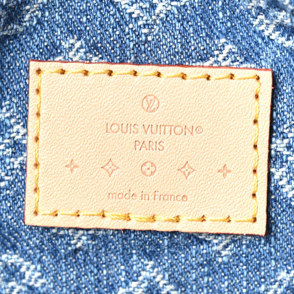 Louis Vuitton Denim Venice Backpack Blue 6 of 9