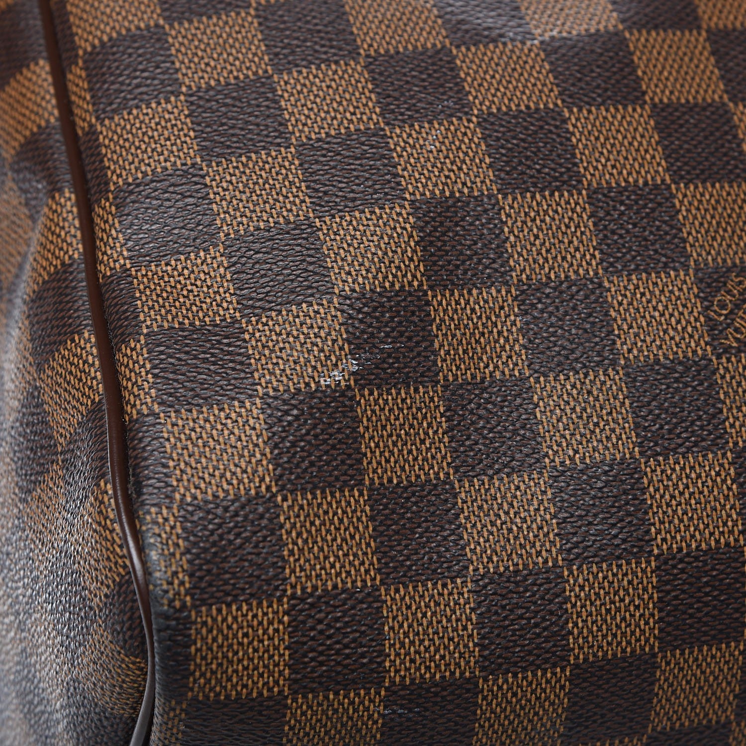 Louis Vuitton Damier Ebene Keepall Bandouliere 55 10 of 14