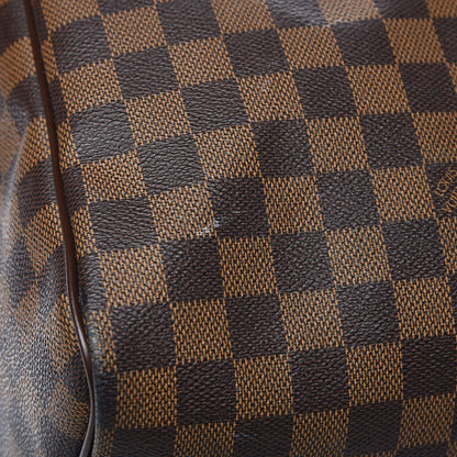 Louis Vuitton Damier Ebene Keepall Bandouliere 55 10 of 14