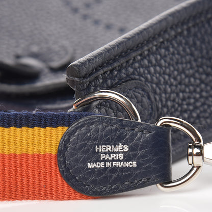 Hermes Taurillon Clemence Amazone Evelyne TPM Bleu Nuit 6 of 12