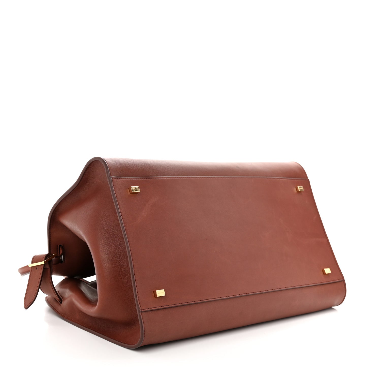 Polished Saddle Calfskin Soft Margaux 15 Cognac