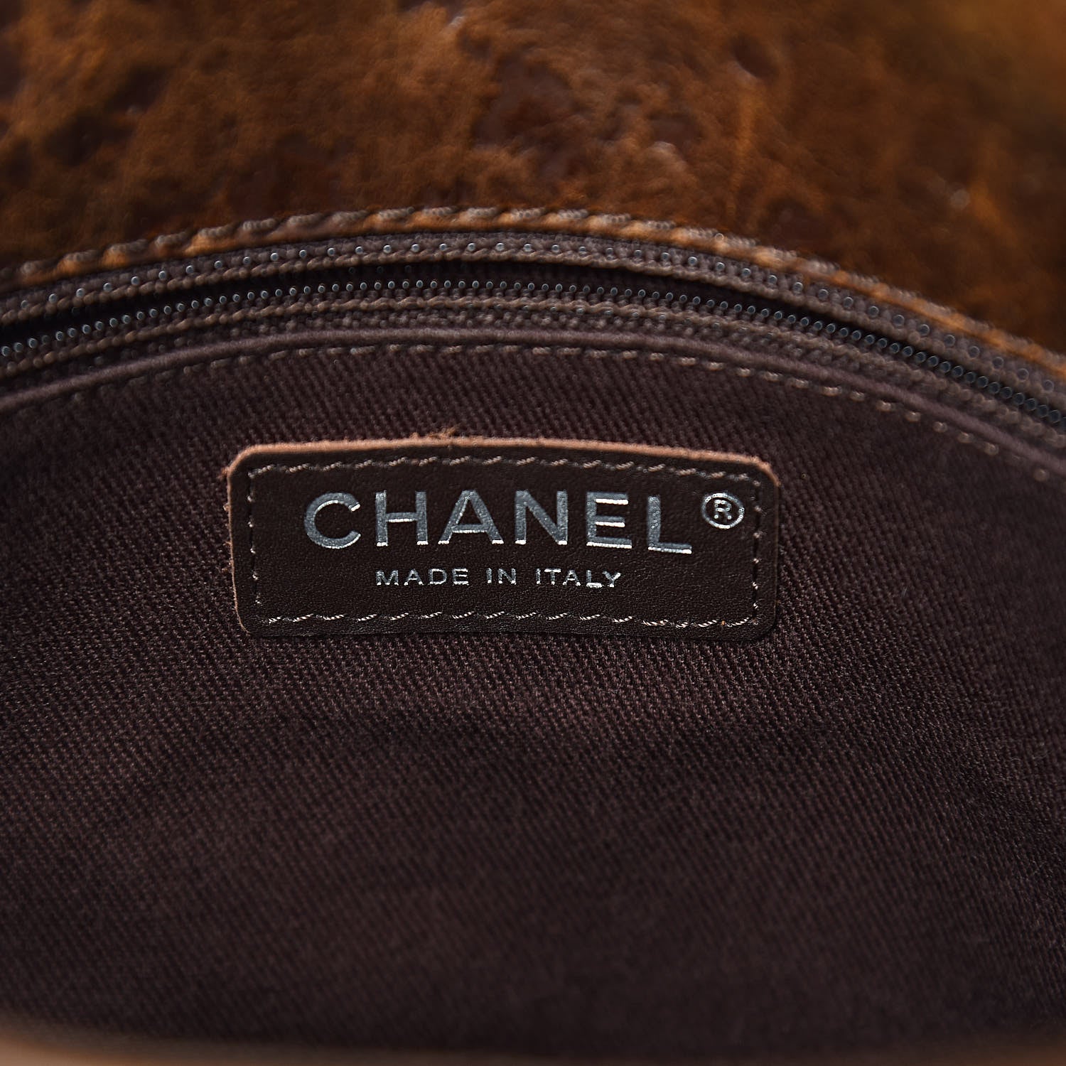 Chanel Aged Crumpled Calfskin Small Vintage Flap Brown 8 of 11