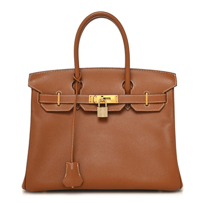 Hermes Epsom Birkin 30 Gold 1 of 14