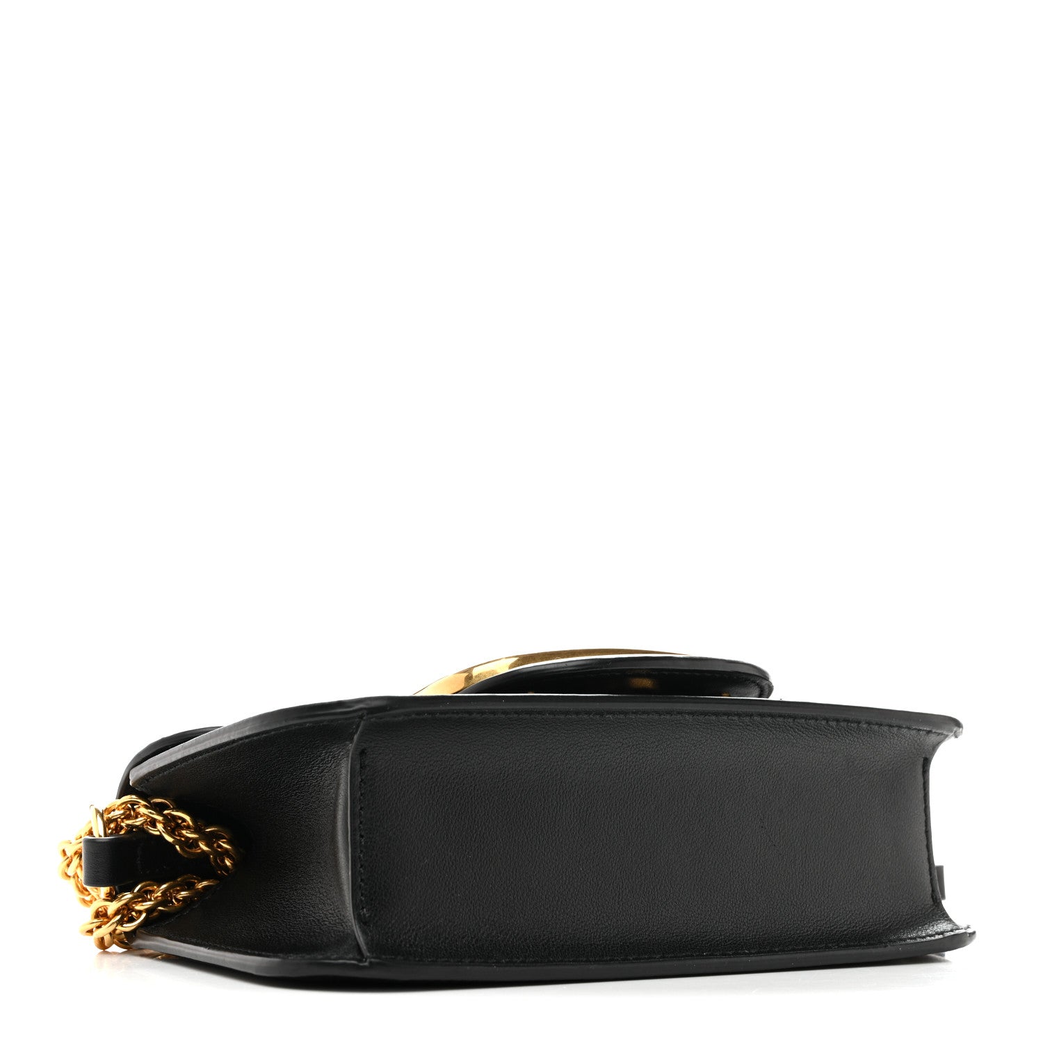 Valentino Garavani Calfskin Vlogo Small Loco Shoulder Bag Black 4 of 11