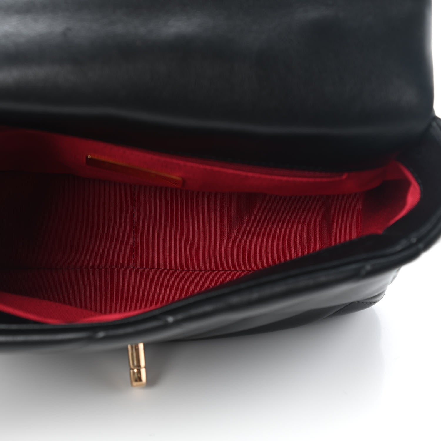 Chanel Lambskin Quilted Medium Chanel 19 Flap Black 5 of 9