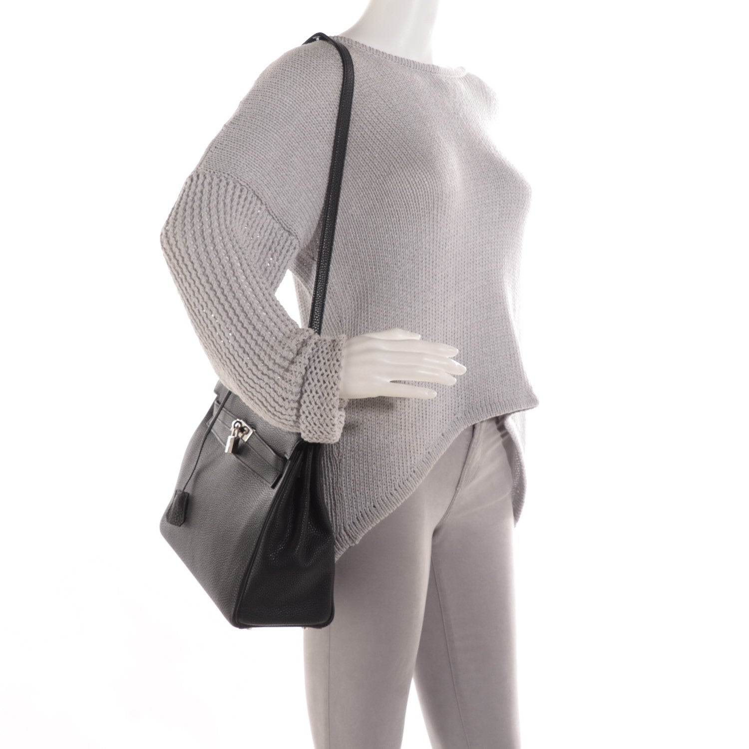 Hermes Togo Kelly Retourne 32 Black 2 of 27