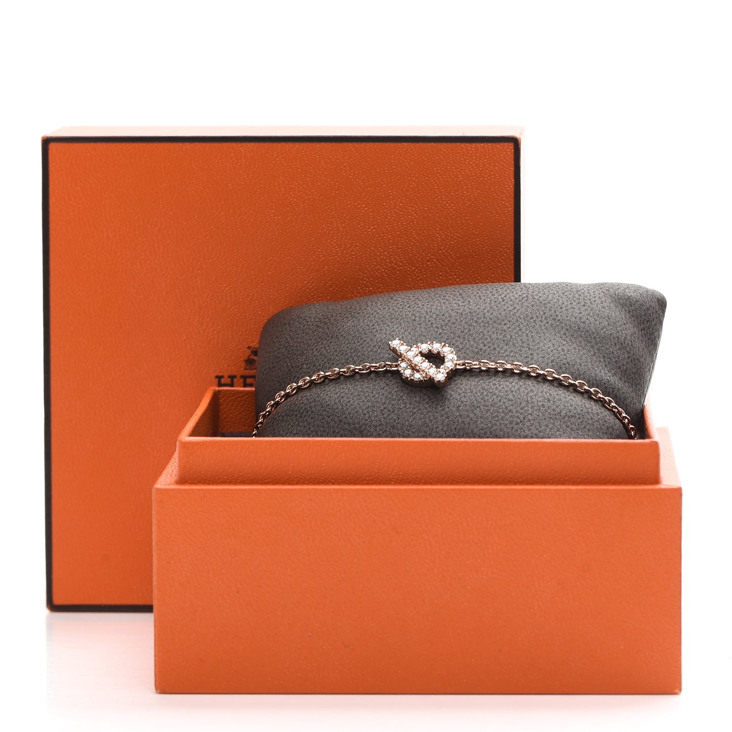 18K Rose Gold Diamond Finesse Bracelet ST