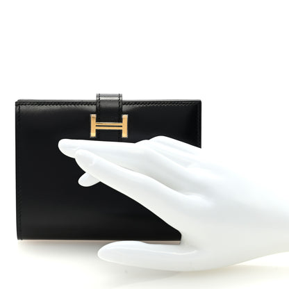 Hermes Box Bearn Compact Wallet Black 2 of 6