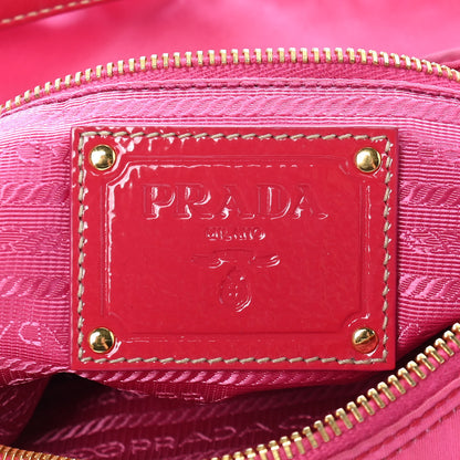 Prada Tessuto Nylon Vernice Bag Fuxia 5 of 8